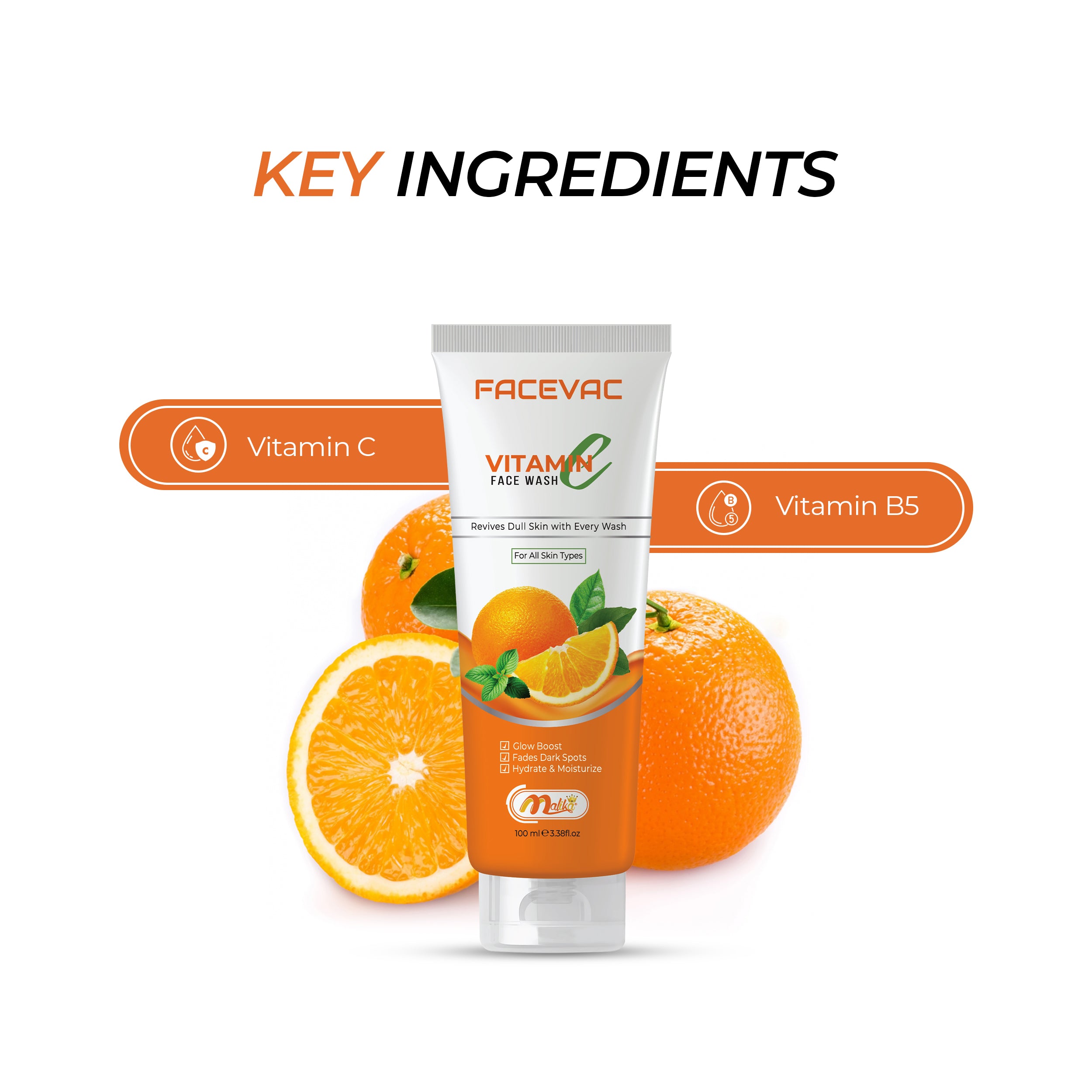 FaceVac – Vitamin C Facewash