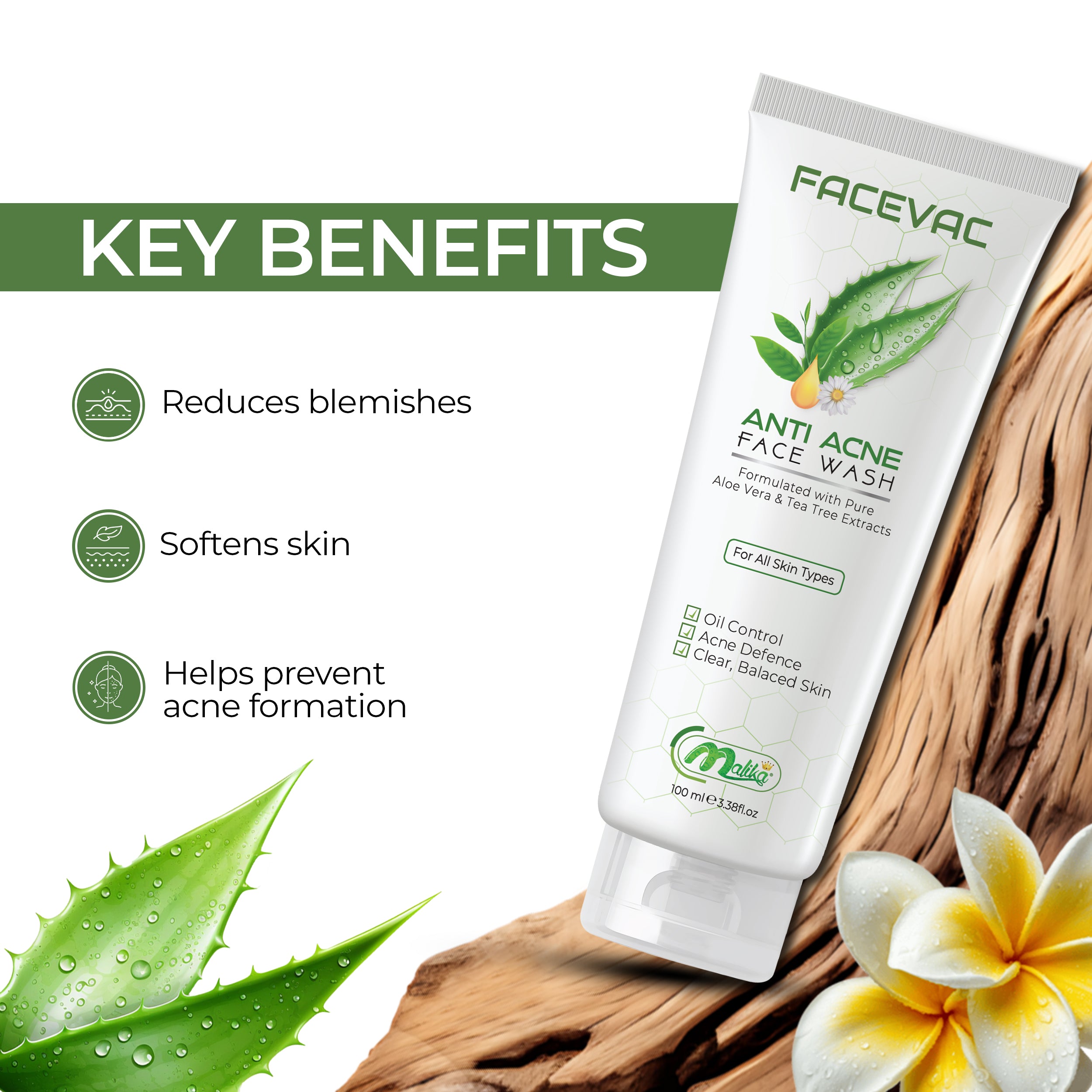 FaceVac- Anti-Acne Facewash