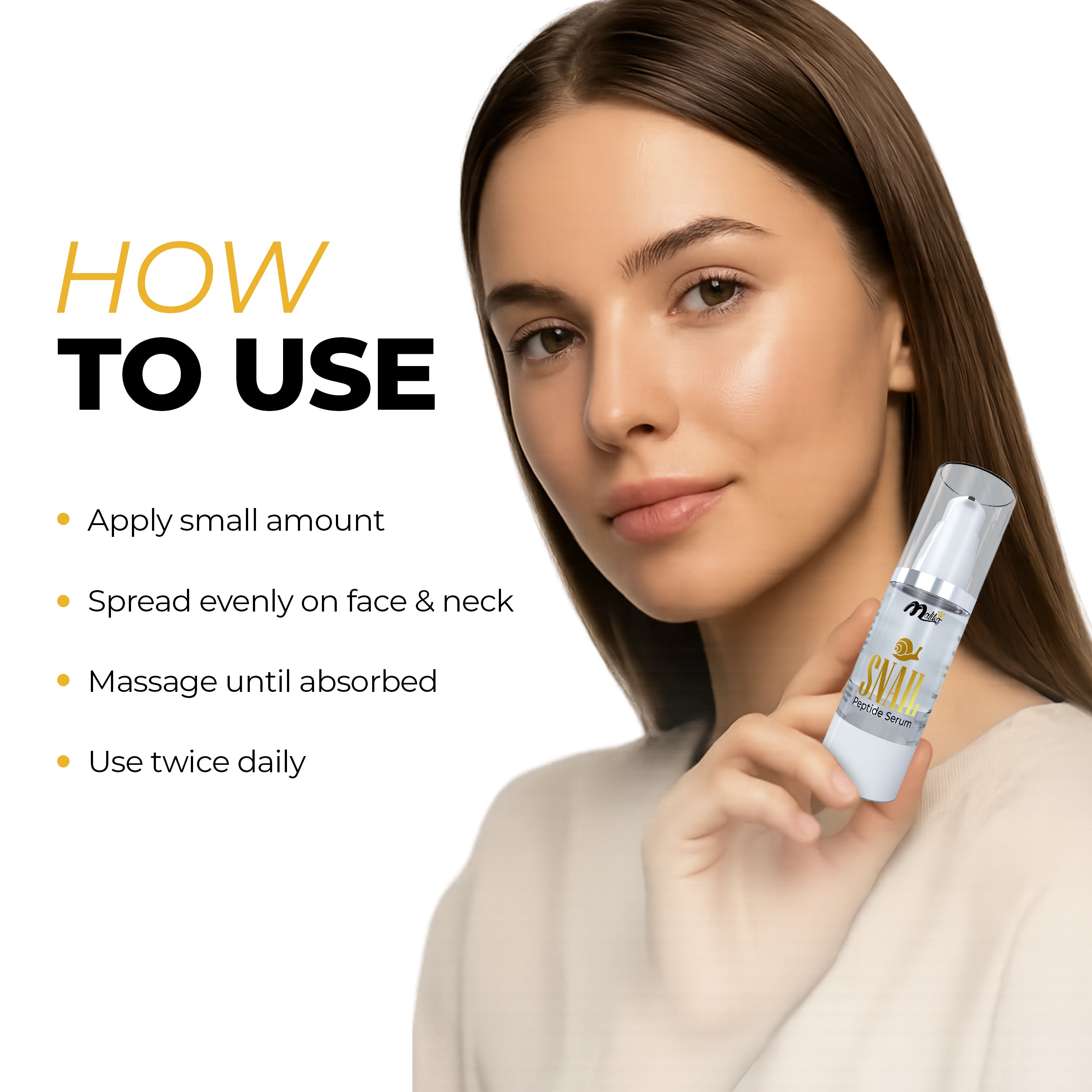 Snail Peptide Serum - 92% Snail Secretion Filtrate