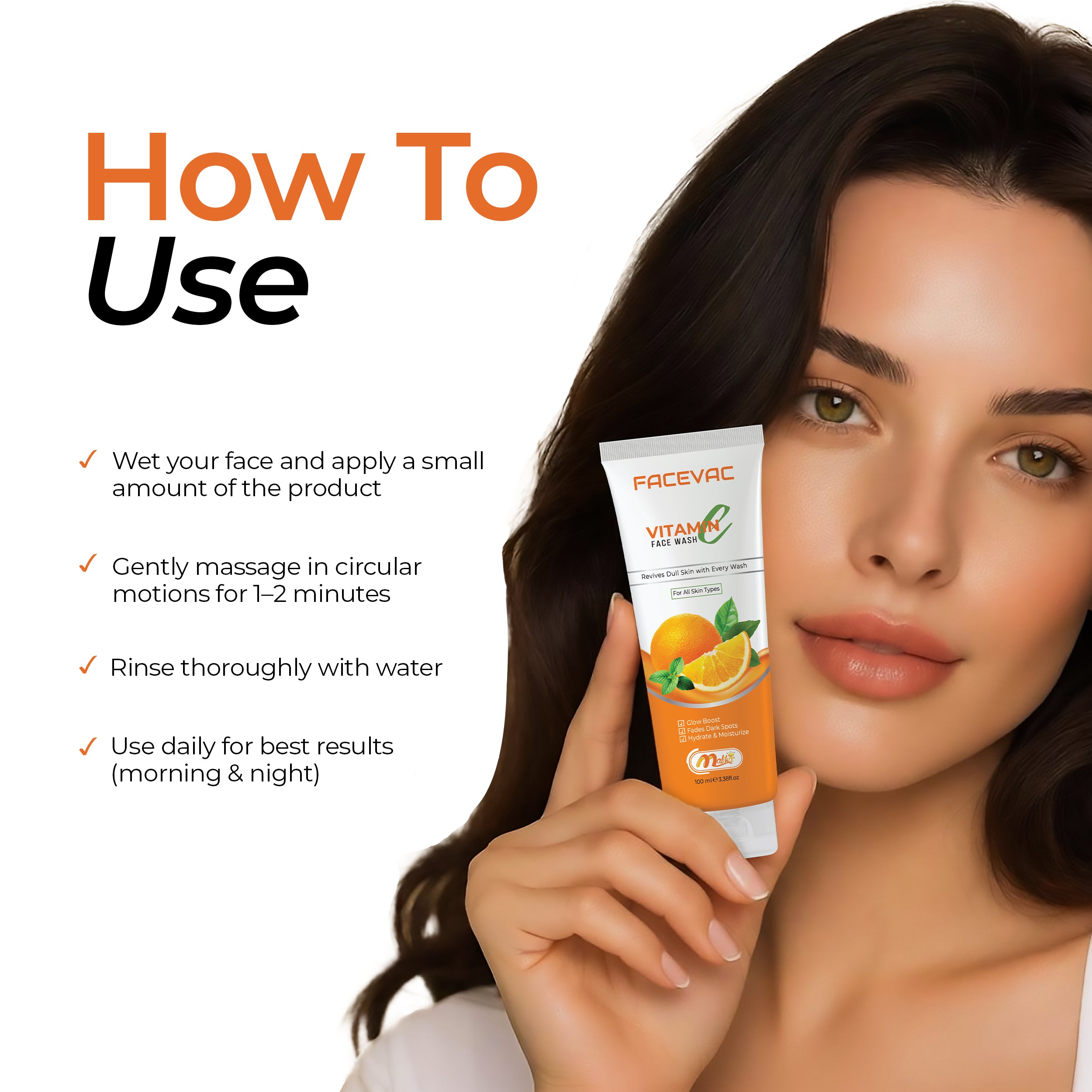 FaceVac – Vitamin C Facewash