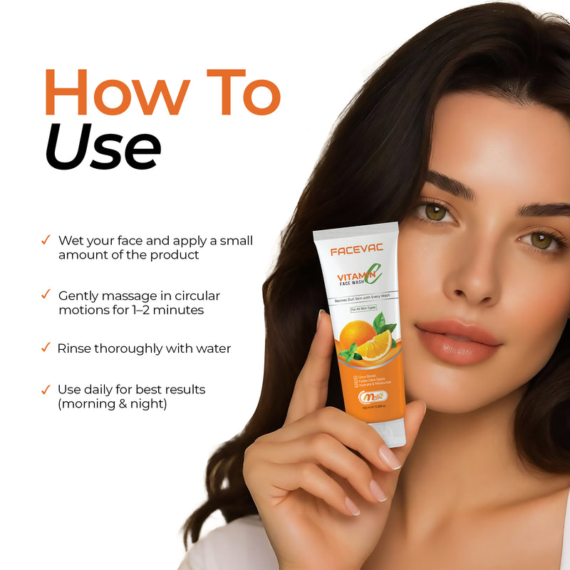 FaceVac – Vitamin C Facewash