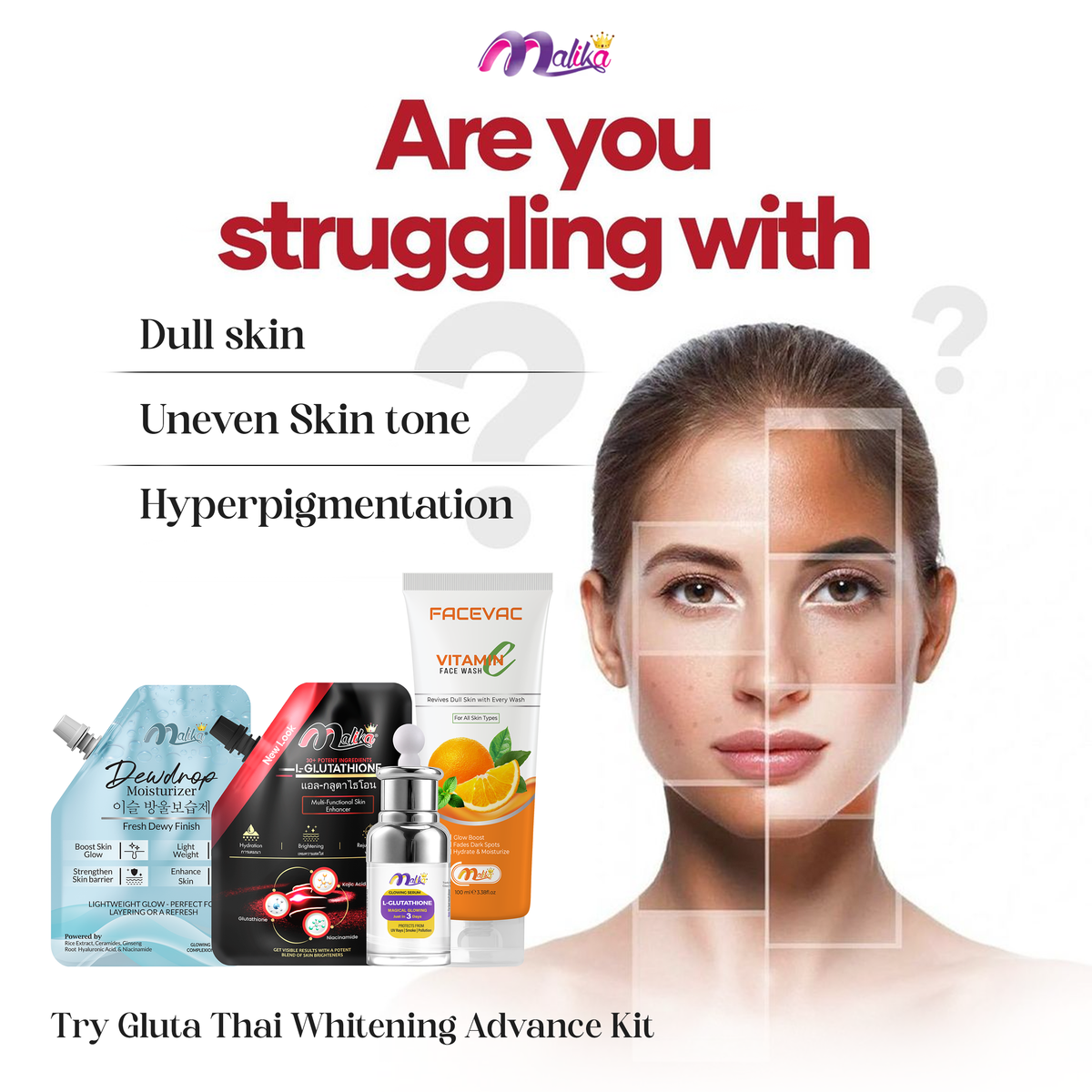 Gluta-Thai Whitening Advance Kit