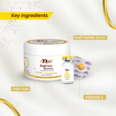 Glass Skin Kit 3 in 1 – Kojirice Cream, Serum & Capsule