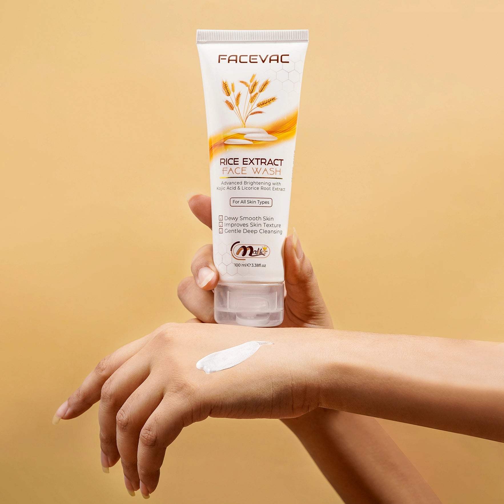 FaceVac- Rice Extract Facewash