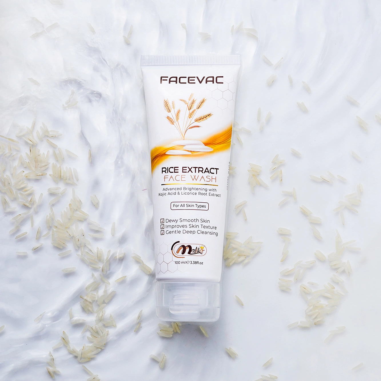FaceVac- Rice Extract Facewash