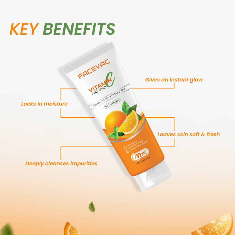 FaceVac – Vitamin C Facewash