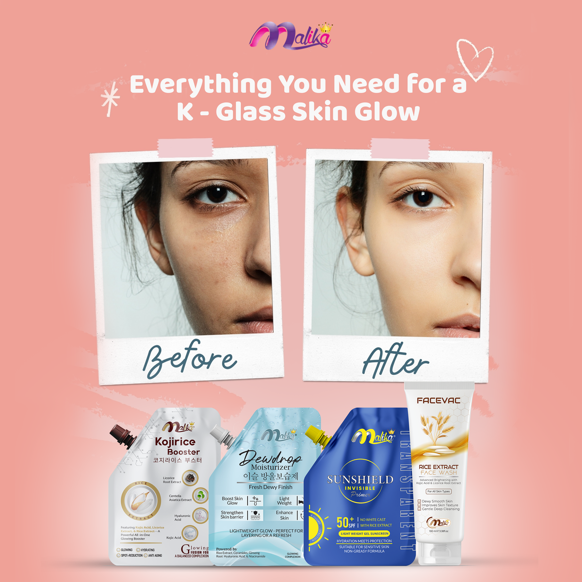 Korean Glass Skin Complete Kit